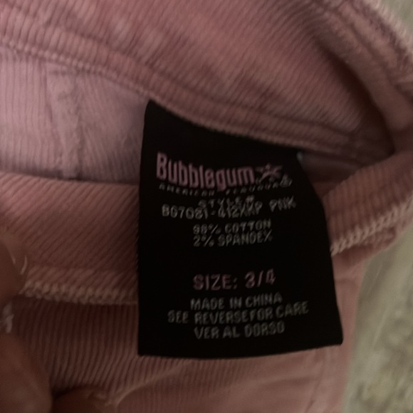 90 s corduroy j low waisted light pink pants - Picture 3 of 5